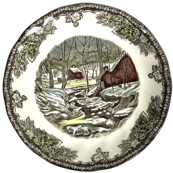 Johnson Bros Friendly Village England Vintage The Ice House Cup and Saucer Set! - Picture 7 of 11